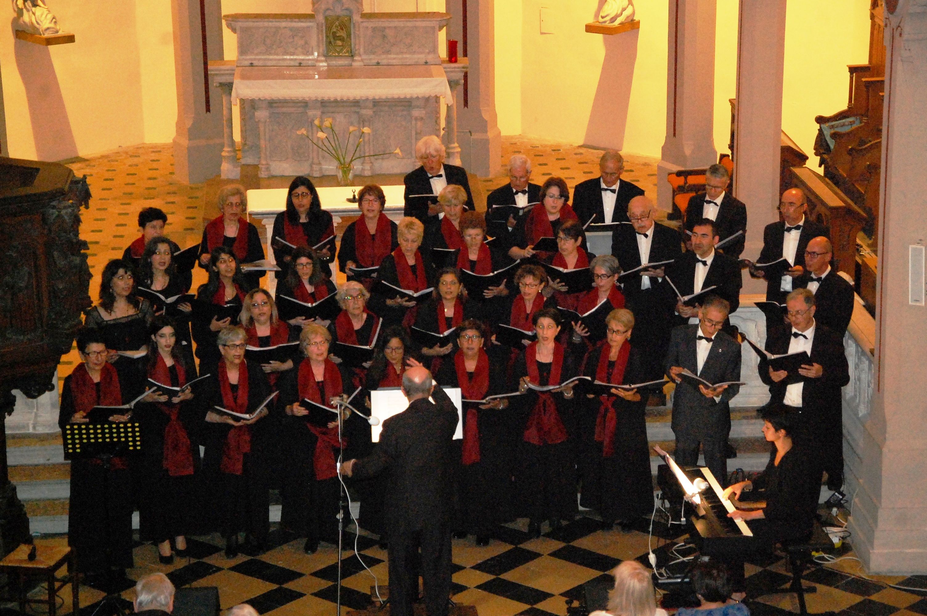 Concert en la chapelle Notre Dame de Pipet à Vienne le 3 juin 2018 organisé par la Maison de la Culture Arménienne de Vienne
