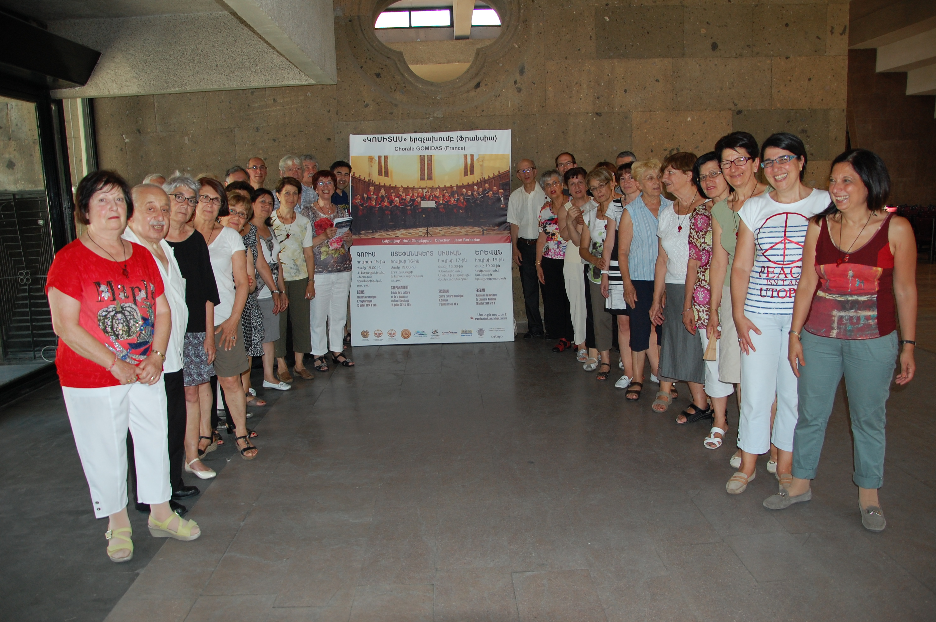Concerts en Arménie juillet 2014